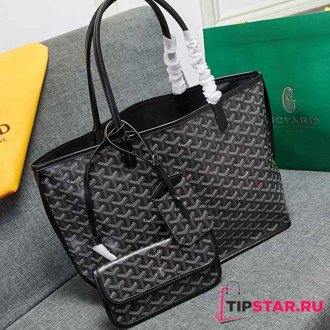 GOYARD Saint Louis GM Bag black - 34x46x15cm - 1