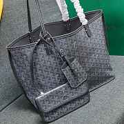 GOYARD Saint Louis GM Bag grey - 34x46x15cm - 5