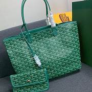 GOYARD Isabelle Bag green - 28x15x34cm - 3