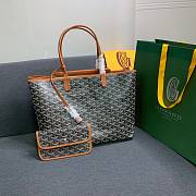 GOYARD Isabelle Bag black/brown - 28x15x34cm - 1