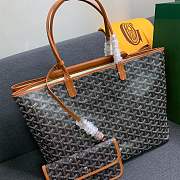 GOYARD Isabelle Bag black/brown - 28x15x34cm - 6