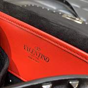 Valentino ROCKSTUD SPIKE CALFSKIN SHOULDER BAG - 24x11x7cm   - 3