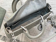 LADY D-JOY GREY BAG - M0540O - 26x13.5x5cm - 6