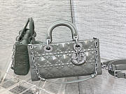 LADY D-JOY GREY BAG - M0540O - 26x13.5x5cm - 2