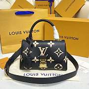 LV MADELEINE BB BLACK BEIGE - M45978 - 24x17x8.5cm - 1