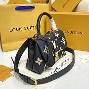 LV MADELEINE BB BLACK BEIGE - M45978 - 24x17x8.5cm - 4