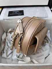 Chanel Heart Bag Lambskin Gold - AS3191 - 18x17x6.5cm - 4