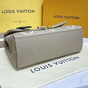 LV MADELEINE MM Dove Gray / Crème Beige - M46041 - 30x19.5x11cm - 5