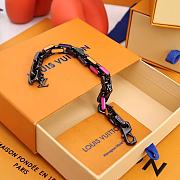 LV New Bamboo Colored Diamond Color Bracelet - 3