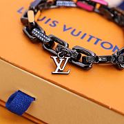 LV New Bamboo Colored Diamond Color Bracelet - 5