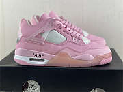 OFF-WHITE x AJ4 Pink Pastel - 4