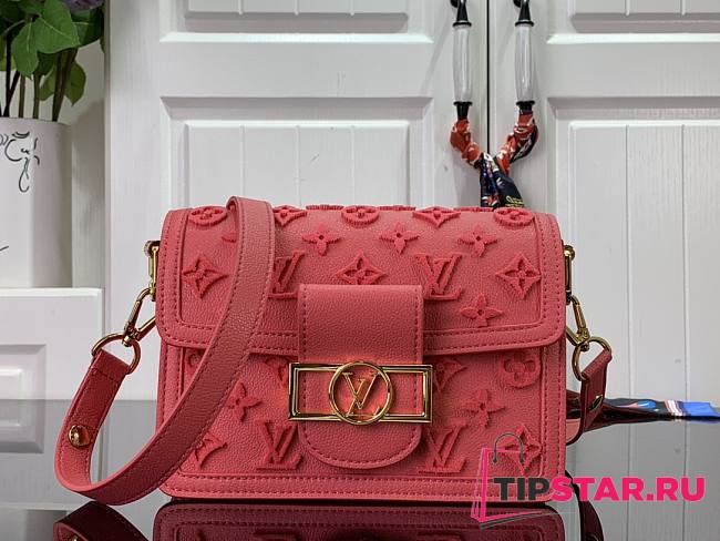 Louis Vuitton Mini Dauphine Handbag Pink  M20747 Size 20x15x9 cm - 1