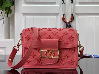 Louis Vuitton Mini Dauphine Handbag Pink  M20747 Size 20x15x9 cm