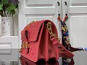 Louis Vuitton Mini Dauphine Handbag Pink M20750 Size 25x17x10.5 cm - 4