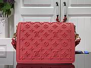 Louis Vuitton Mini Dauphine Handbag Pink M20750 Size 25x17x10.5 cm - 3