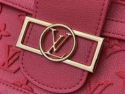 Louis Vuitton Mini Dauphine Handbag Pink M20750 Size 25x17x10.5 cm - 2
