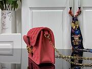 Louis Vuitton Mini Dauphine Handbag Pink M20749 Size 18x12x5 cm - 2