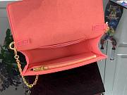Louis Vuitton Mini Dauphine Handbag Pink M20749 Size 18x12x5 cm - 4