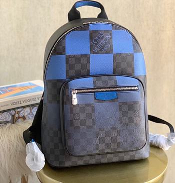 Louis Vuitton Josh Backpack In Damier Graphite Giant Canvas N40402 