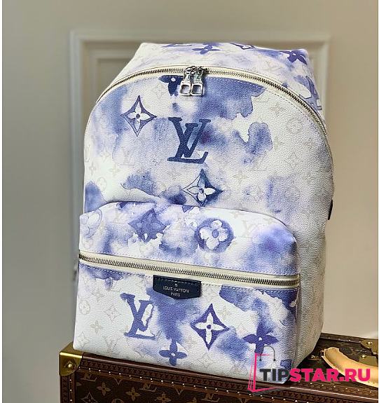 Louis Vuitton Discovery Backpack Monogram Other in Blue M45760  - 1