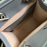 Gucci Marmont Matelassé Mini Bag Grey 696123 - 3