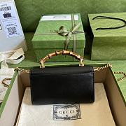Gucci Diana Small Shoulder Bag Black ‎675794 - 4