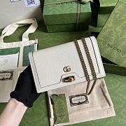 Gucci Diana Mini Bag With Bamboo White - 1