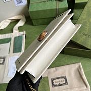 Gucci Diana Mini Bag With Bamboo White - 5