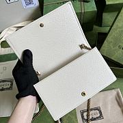 Gucci Diana Mini Bag With Bamboo White - 2