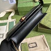 Gucci Diana Mini Bag With Bamboo Black - 6