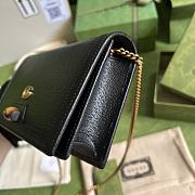 Gucci Diana Mini Bag With Bamboo Black - 5