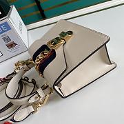 Gucci Sylvie leather mini bag White - 4