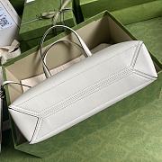 Gucci Small tote with Double G bag White - 3