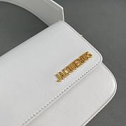 Jacoquemus Acquemus Le Carinu Small Square Bag Leather White - 3