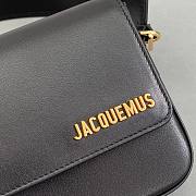 Jacoquemus Acquemus Le Carinu Small Square Bag Leather Black - 2