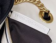 Fendi Women Baguette Chain White Nappa Leather Bag - 4