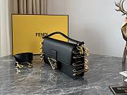 Fendi Fendace Baguette Brooch Black - 6