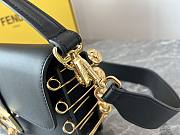 Fendi Fendace Baguette Brooch Black - 5