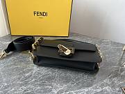 Fendi Fendace Baguette Brooch Black - 3