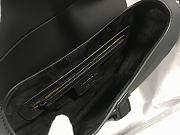 Dior Saddle Black Ultramatte Calfskin Size 25.5cm - 6