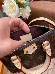 Louis Vuitton Nano Turenne Handbag Brown Size 17x11x6 cm - 3