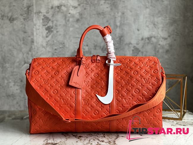 Louis Vuitton Keepall Orange M20963 Size 50x29x23 cm - 1