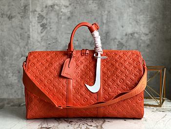 Louis Vuitton Keepall Orange M20963 Size 50x29x23 cm