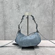 Balenciaga Shoulder Bag Denim  - 2