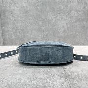 Balenciaga Shoulder Bag Denim  - 4