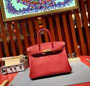 Hermes Birkin Togo Red 25cm - 2