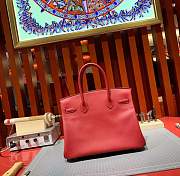 Hermes Birkin Togo Red 25cm - 2