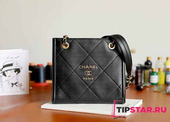 Chanel Small Tote Shopping Bag Size 23x21x10 cm - 1