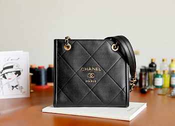 Chanel Small Tote Shopping Bag Size 23x21x10 cm