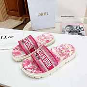 Dior Dway Pink Slippers - 1